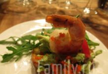 Дары моря и горных долин Тапас с креветкой