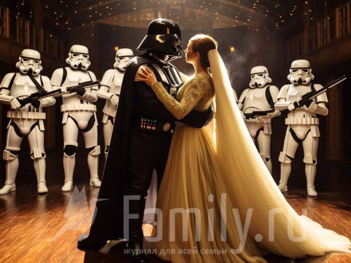 Свадьба в стиле Звездных войн