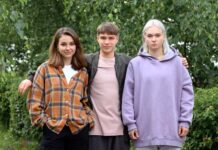 Новенькие. Финал Глеб Калюжный, Анна Демидова и Кира Медведева