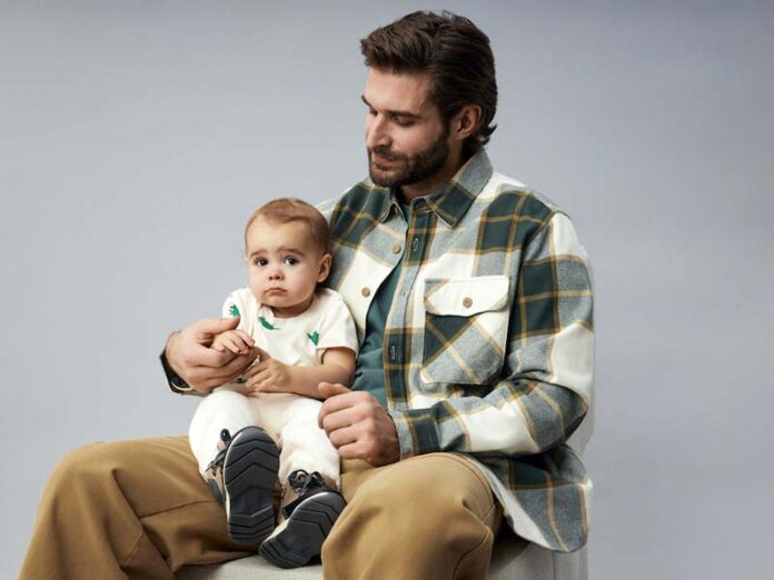 Мужчина с ребенком в рекламе Sela