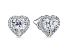 Украшения в подарок Украшения: серьги в форме сердечек