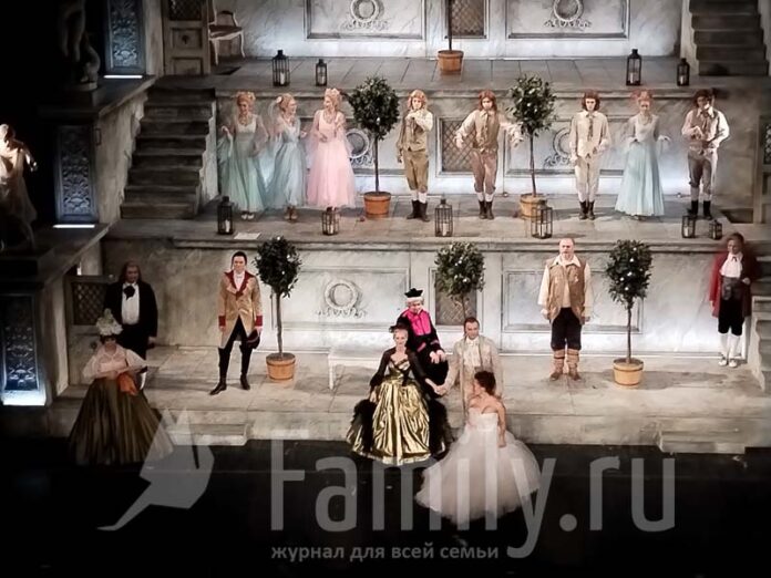 Спектакль «Женитьба Фигаро» на сцене Театра Пушкина