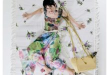 «Бимба & Co»: романтика, только романтика Девушка в платье Bimba y Lola