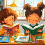 Детские книги: сказки, волшебные истории и рисовалки Дети читают книги