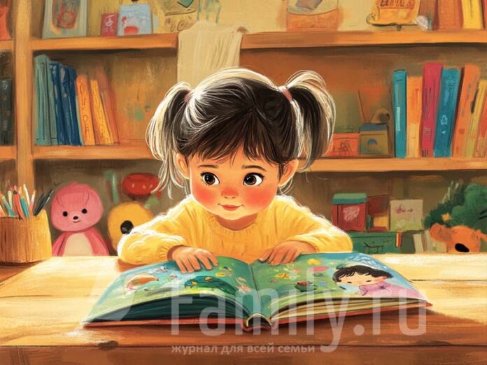 Children-books-june-25-poster Девочка читает книгу