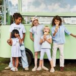 Guess Kids: море, солнце и каникулы Девочки в одежде Guess Kids SS25
