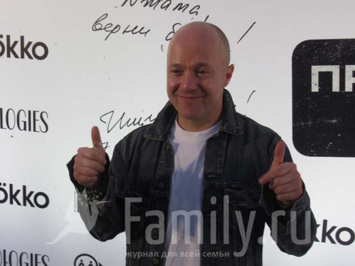 Евгений Стычкин на премьере Циников