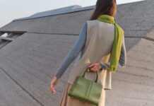 Geox: офис, осень и вдохновение Девушка с сумкой Geox