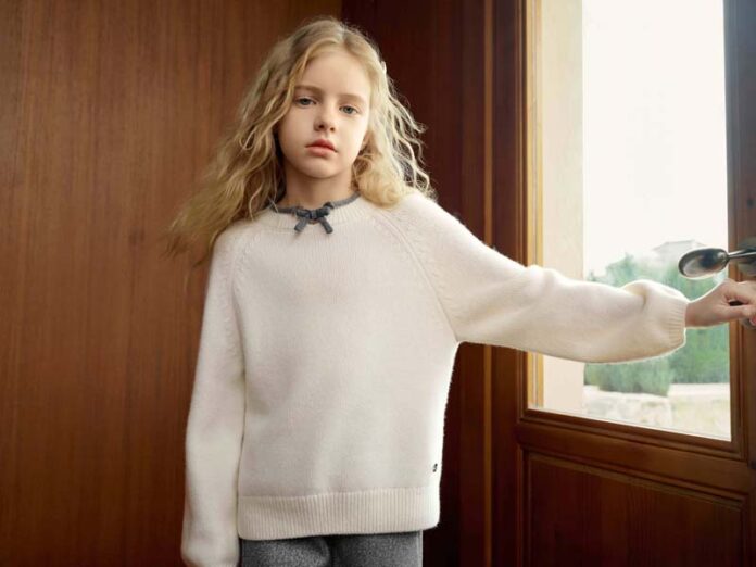 Демпер Balabala для девочки из шерсти мериноса