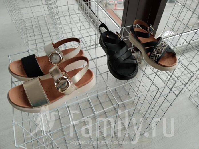 Босоножки Геокс лето 2026