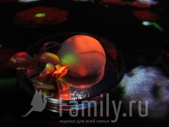 Десерт на мультимедийном гастроужине 