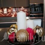 Дом: готовимся к празднику Свечи и шарики