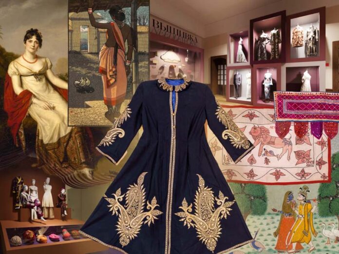 Пальто с вышивкой Индия