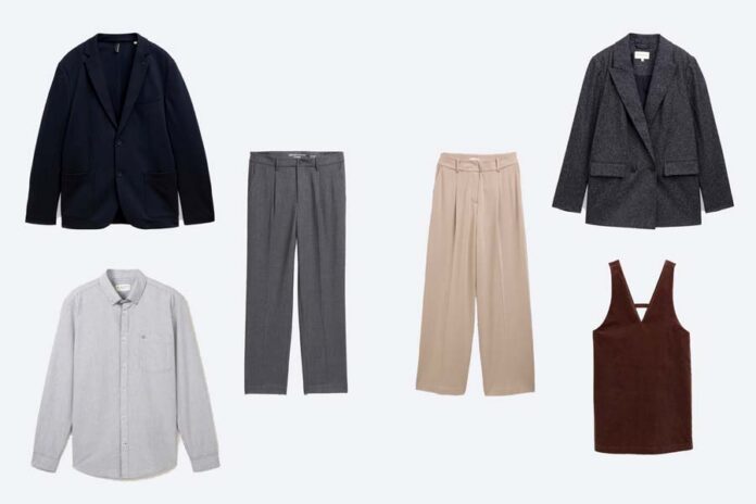 Одежда для офиса Tom Tailor и Guess Jeans