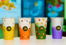 Вкусно – и точка: Комбо + хамелеон Вкусно – и точка Стаканы хамелеоны