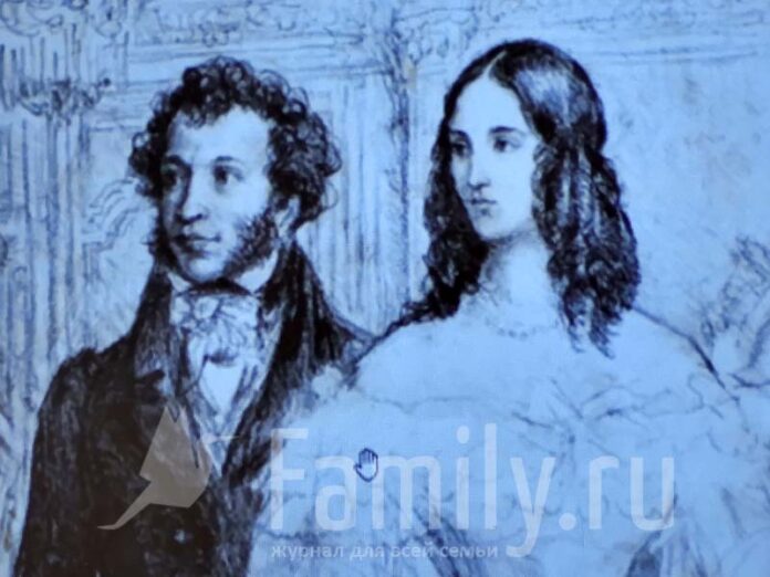 Пушкин и Наталия Гончарова