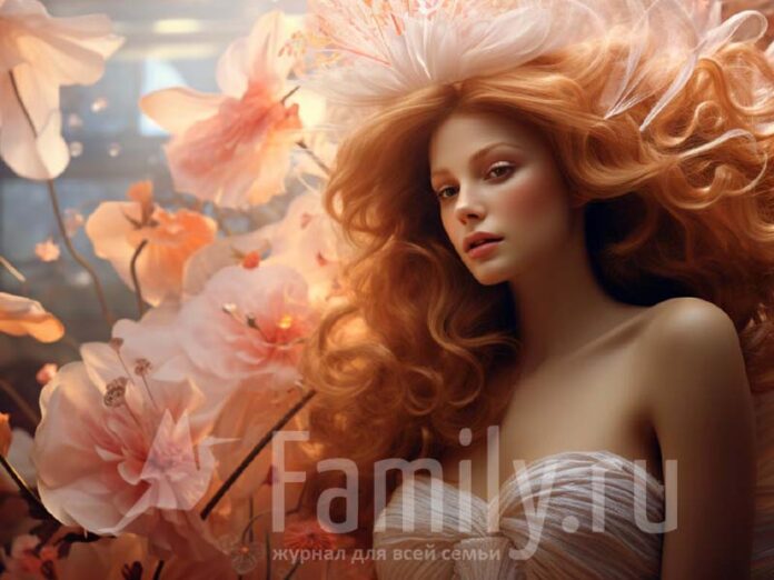 Девушка с рыжими волосами