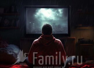 Кино онлайн: что смотреть весной? Парень перед телевизором