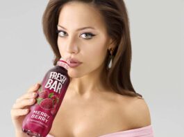 Fresh Bar и Дилара: продолжение следует Дилара Зинатуллина с бутылкой Фреш Бар