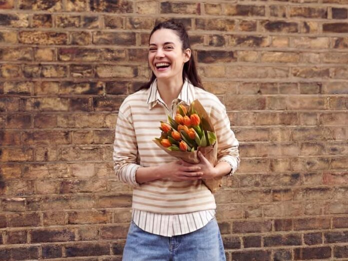 Джемпер в полоску Benetton