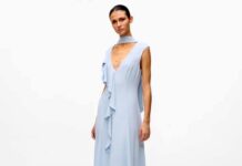 Весенние тренды: легкость, контраст и минимализм Платье Karl Lagerfeld весна 2026