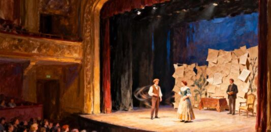 Театр в марте Люди в театре картинка