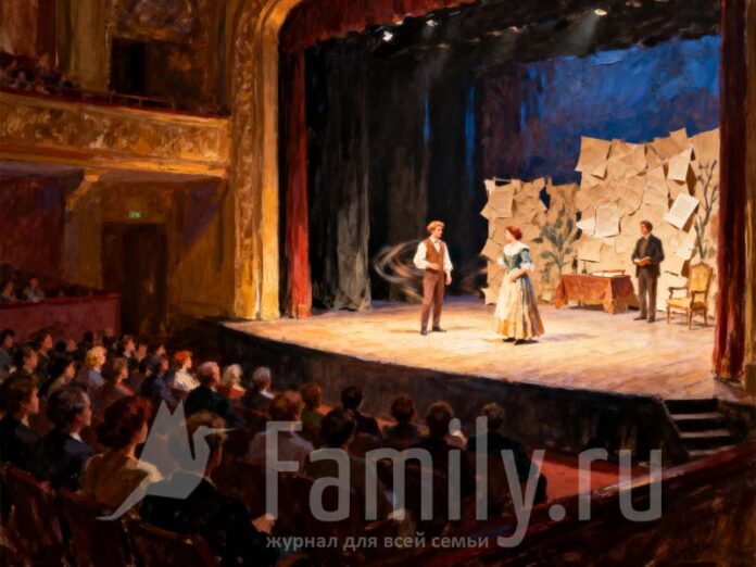 Theatre-ch1-mart-26-poster Люди в театре картинка