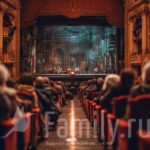 Театр в марте: «Открытые сцены», Платонов и поэзия Зрители в театре смотрят пьесу