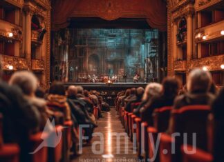 Театр в марте: «Открытые сцены», Платонов и поэзия Зрители в театре смотрят пьесу