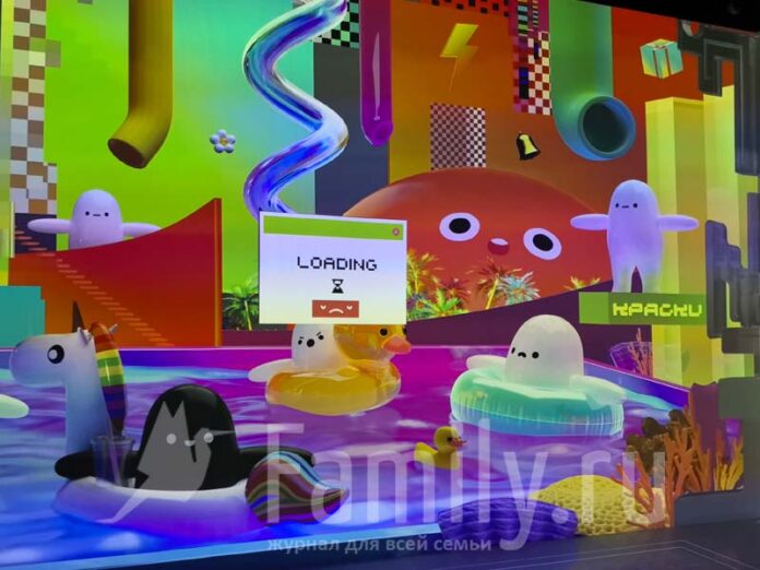 Арт-пространство Luminar видеоигры