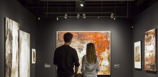 Выставки весны: о победе, архитектуре и истории Люди на выставке