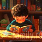 Книги апреля: играем, учимся, развиваемся Мальчик с книжкой