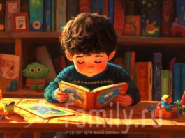 Книги апреля: играем, учимся, развиваемся Мальчик с книжкой