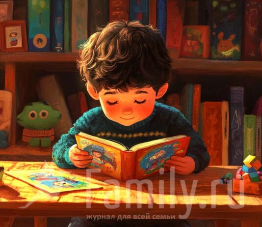 Книги апреля: играем, учимся, развиваемся Мальчик с книжкой