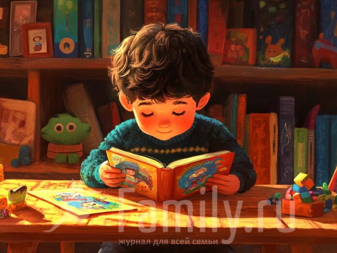 Мальчик с книжкой