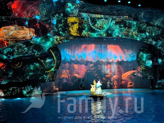 Явление Морского царя шоу Русалочка
