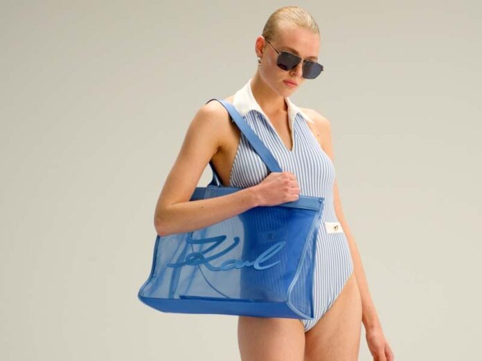 Купальник в полоску Karl Lagerfeld 2026