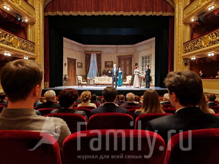 Зрители в театре