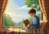 Книги мая: приключения, фантастика и ужасы Мальчик читает книгу
