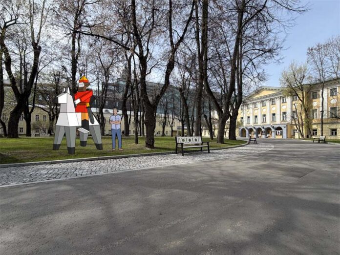 Сказка о витязе в Саду Остермана