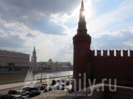 Мифы 2-х столиц Москва вид на Кремль и набережную