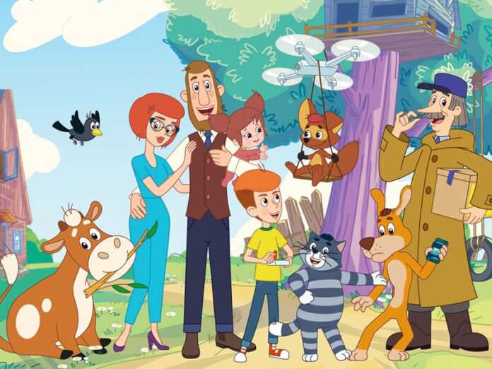 Простоквашино герои сериала