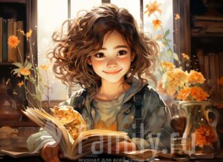 Книги октября: для любознательных и фантазеров Красивая девочка с книгой
