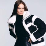 Karl Lagerfeld: женственность и харизма Девушка в пуховике Карл Лагерфельд осень-зима 2026